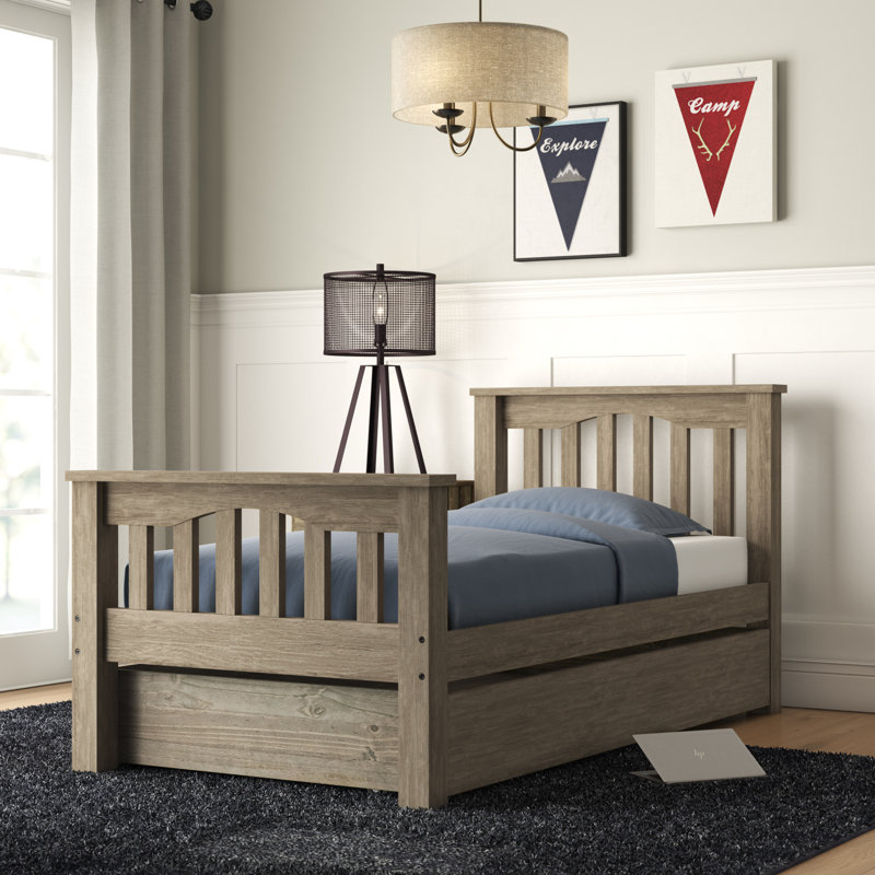 Greyleigh™ Baby & Kids Stella Twin Platform Bed with Trundle Wayfair